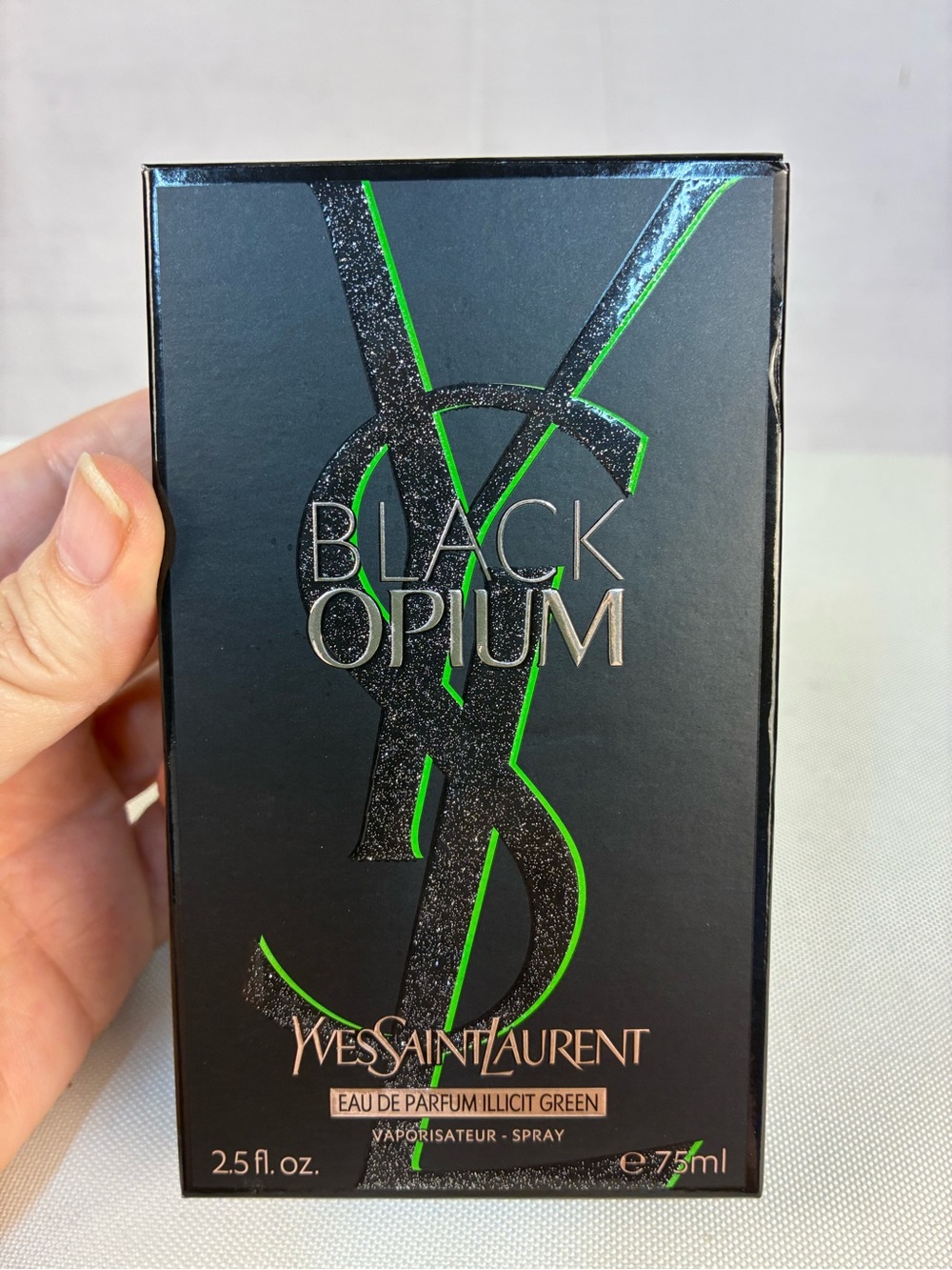 YSL Black Opium Illicit Green 2.5 Oz - Picture 4 of 4